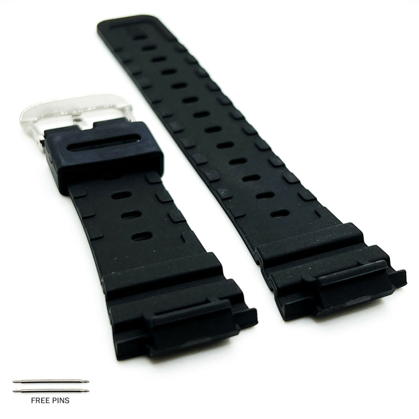 WATCH BAND PU PLASTIC  16MM FIT G-SHOCK DW6900FS,DW6800,DW6500, G100, DW6900FS