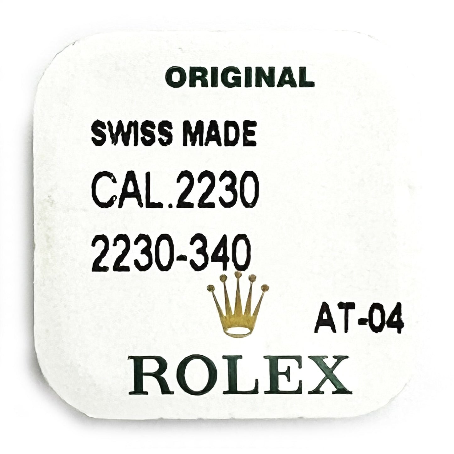Rolex Caliber 2230 Part 340 Original Third Wheel Pre Owned Excellent Condition