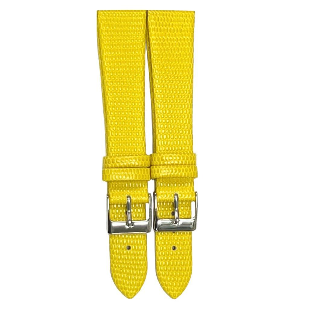 Best Quality Watch Bands Genuine Leather Lizard Grain Flat 12- 24mm