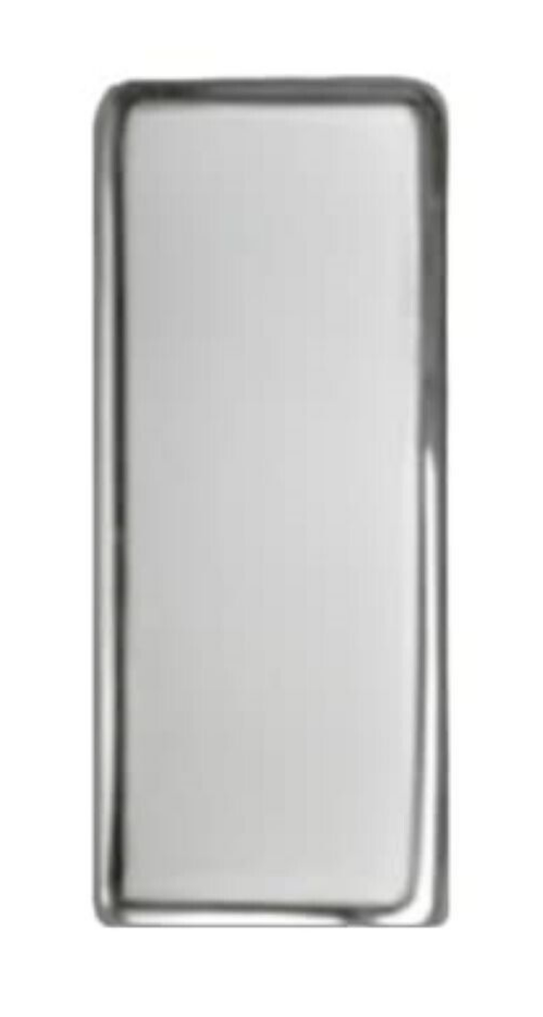 Mineral Crystal BULOVA Ladies Single Domed Silver Trim (18.9×8.4)mm Fit 96T63