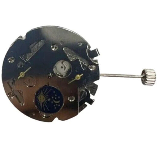 Automatic Chinese Watch Movement TY6S 6Hands Overall Height 8.6mm