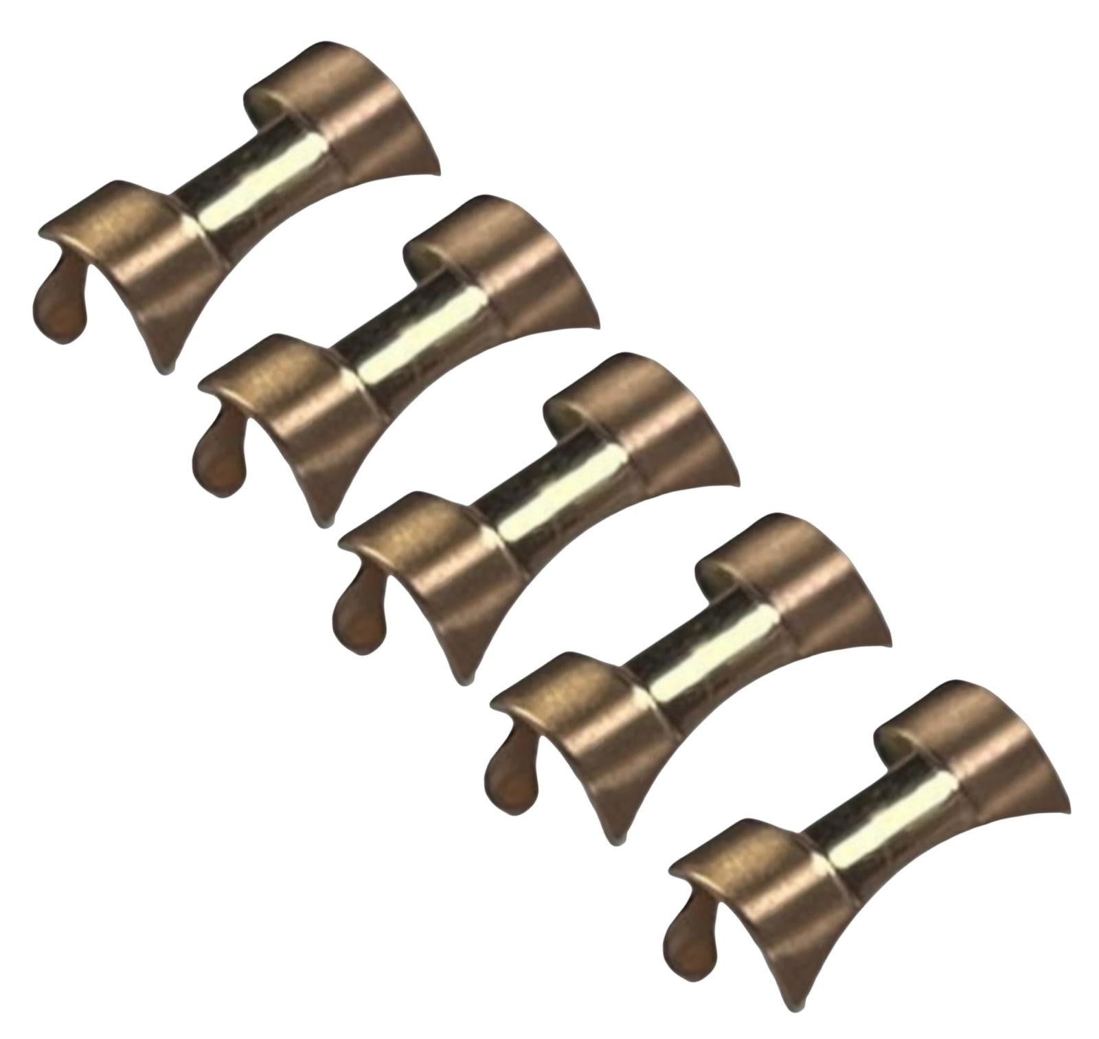 Invicta Rose Gold Tone Watch Band End Piece Curved Fit – 26mm (Pack of 5)