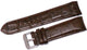 Watch Band Genuine Leather Curved End D. Brown 18mm Fit TISSOT,Omega Watches - Universal Jewelers & Watch Tools Inc.