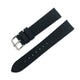 Nylon Leather Watch Band Flat 18mm to 24mm