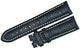 Watch Band Genuine Leather Black Alligator fit PANERAI 22,24,26mm (High Quality)