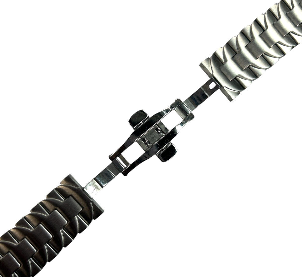 Panerai-Style Stainless Steel Watch Strap – 24mm | 8 Inch Adjustable Length