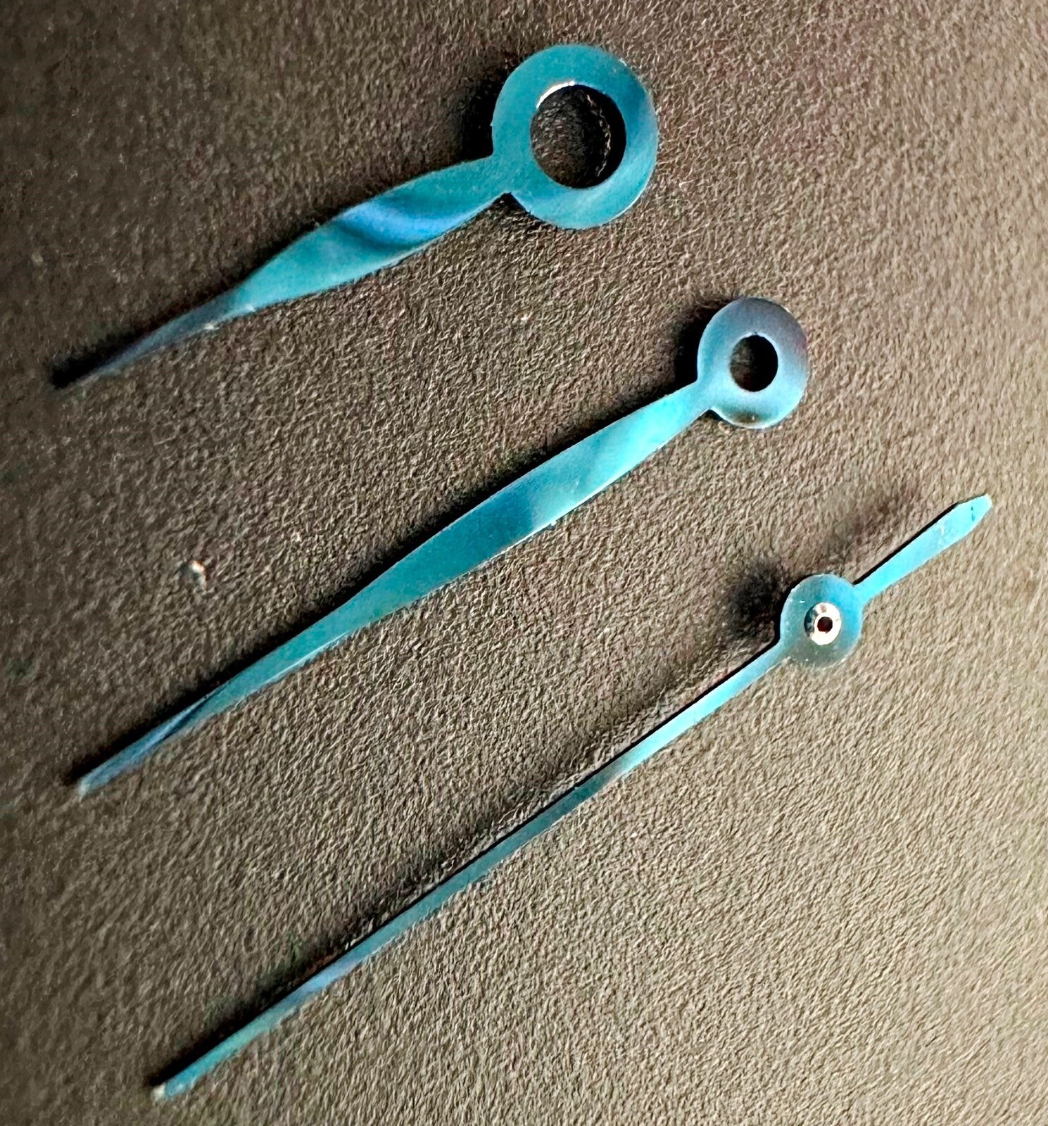 ORIGINAL SET OF 3 HANDS BLUE COLOR FOR LONGINES L2.128 CAL:2000