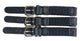Lot of 6Pcs Watch Bands Black Leather & Fabric Fits Swiss Army ladies Watches