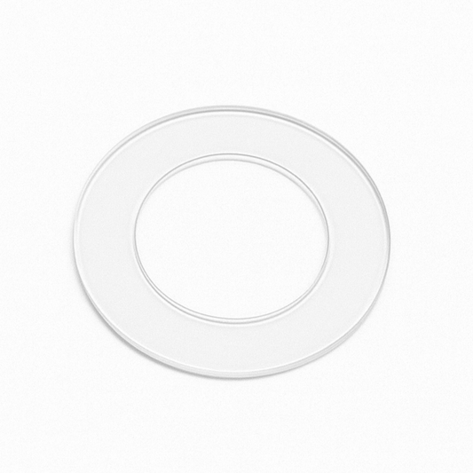 Circular Chopard Sapphire Happy Diamond Crystal 20 x 13 mm x 0.9mm Thickness