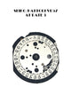 Watch Movement Quartz ,Hattori VD57 Date at 3 Chronograph Japan 