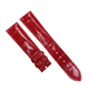 Genuine Patek Philippe Red Alligator Leather Band - 22mm x 16mm