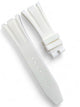High-Quality Beige White Rubber Watch Band – 27mm for AP Watches | No Buckle