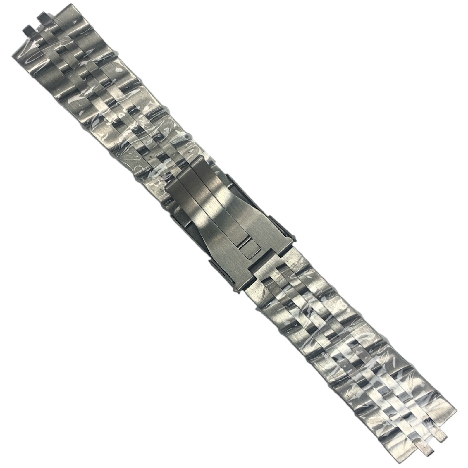 High Quality Standard Steel Polished Watch Band 24mm, Compatible with BRITLING