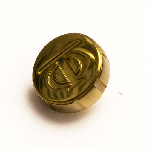 Gold Crown for Baume & Mercier - 6.5x2.5mm TAP 90 Watch Part |