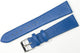 Watch Band Genuine Leather N. BLUE  Lizard Grain Flat 24*18MM Excellent Quality