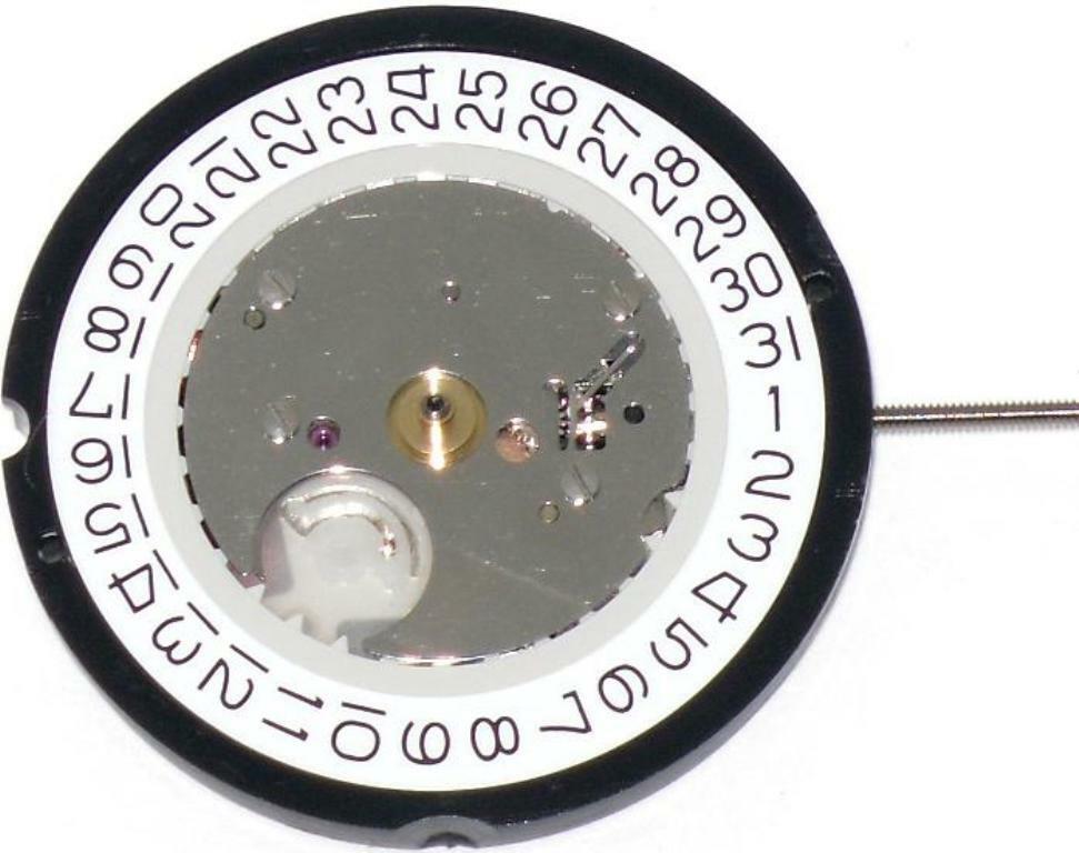 Watch Movement Ronda 515  Date at 3 Position Swiss Movements