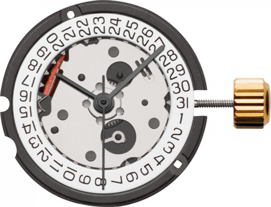 ETA 803.112 Watch Movement Quartz 3HANDS DATE AT 3