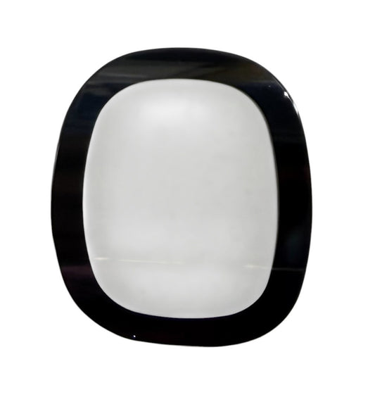 Generic Sapphire Crystal for Raymond Weil Double Domed with Black Border