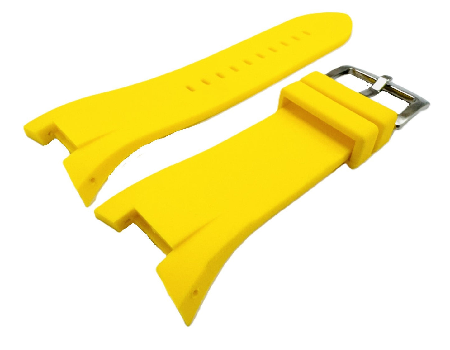 31 mm Replacement Rubber Watch Band for Armani Exchange Chronograph Watches