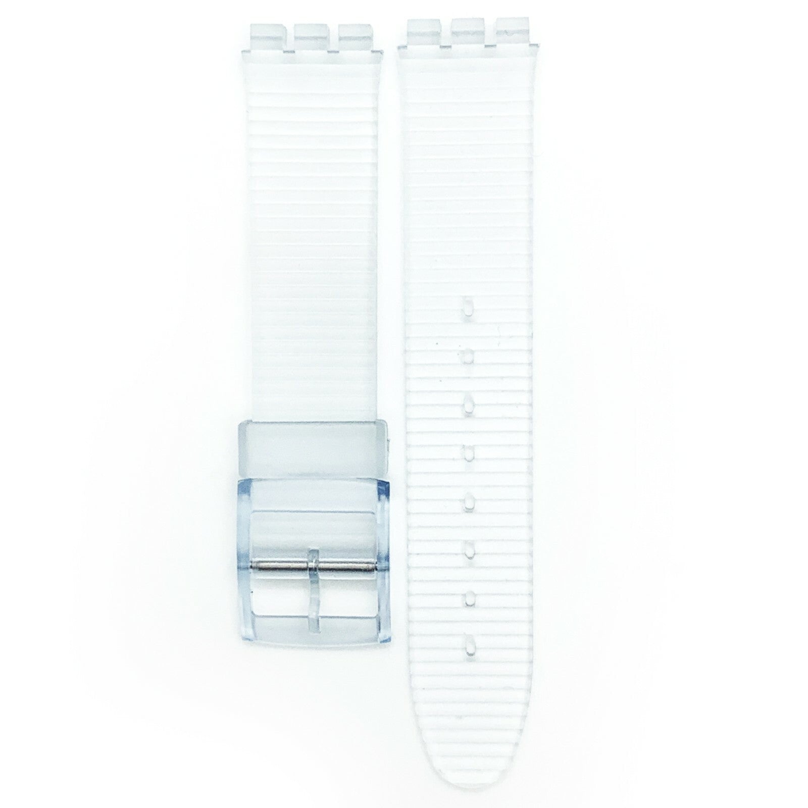 Swatch Watch Band 17 MM in Hot Pink, Red, Blue, Transparent Speed Bump Style