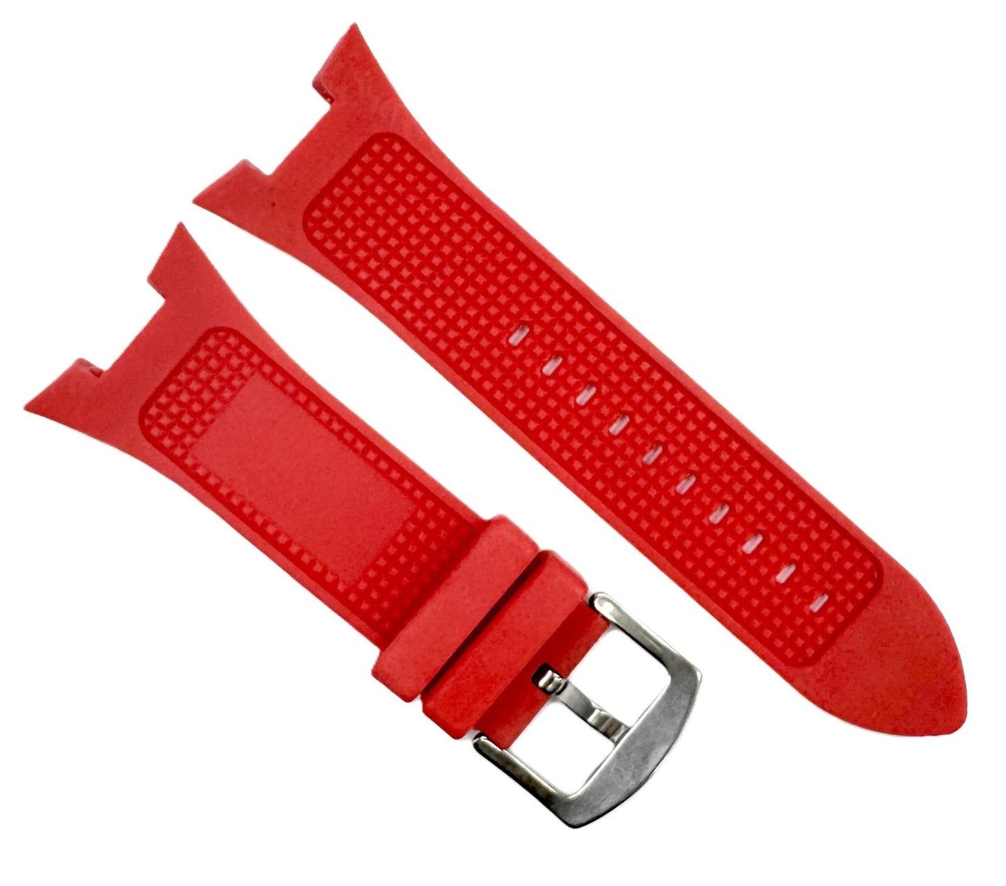 31 mm Replacement Rubber Watch Band for Armani Exchange Chronograph Watches