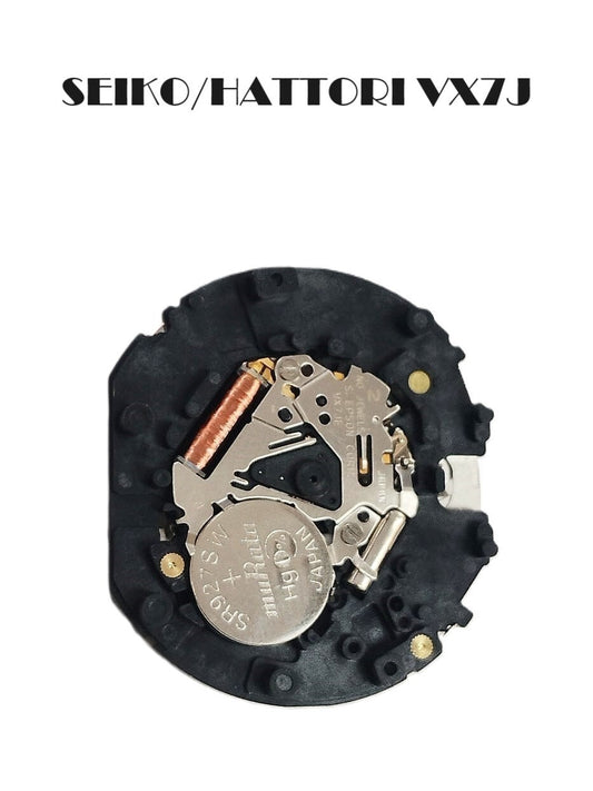 Hattory Watch Movement Quartz VX7J JAPAN Made