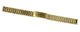18mm GOLD color President Style Replacement Metal Band for RADO Watches, S/S