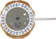 Miyota GL10/GL12  3 Hands Date at 3 Citizen Watch Movement Quartz Japan Made