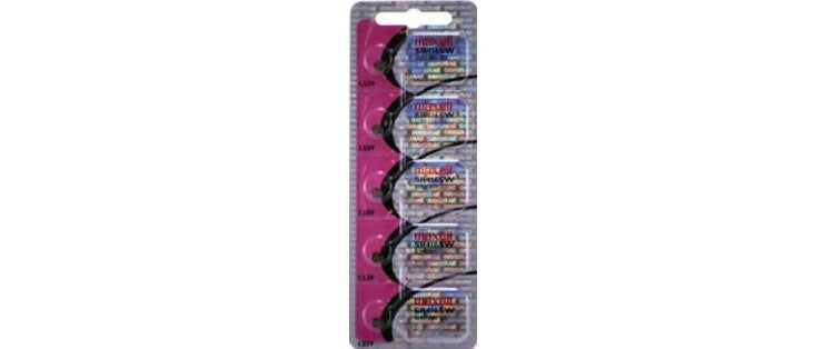 Maxell 337 Watch Cell Batteries SR416SW Silver Oxide New Sealed (Pack 5)