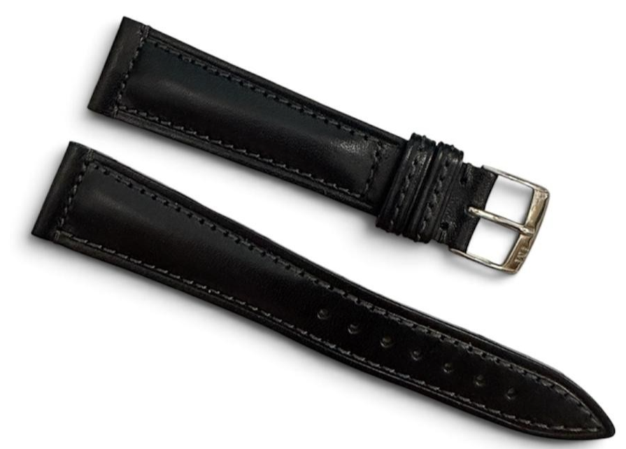18mm Black color Genuine Leathe Watch Band