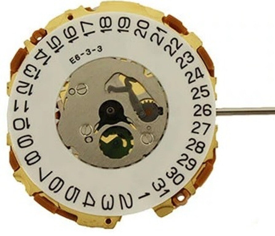 Miyota  Citizen Watch Movement Quartz 9U13 3 Hands Date 3 Position