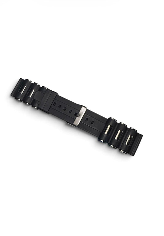 24mm Russian Diver silicon Rubber watch band strap Invicta Black Bullet strap