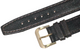 Watch Band Plain (Dark Brown) Genuine Leather  Flat Stitched 20mm (A1 Quality)