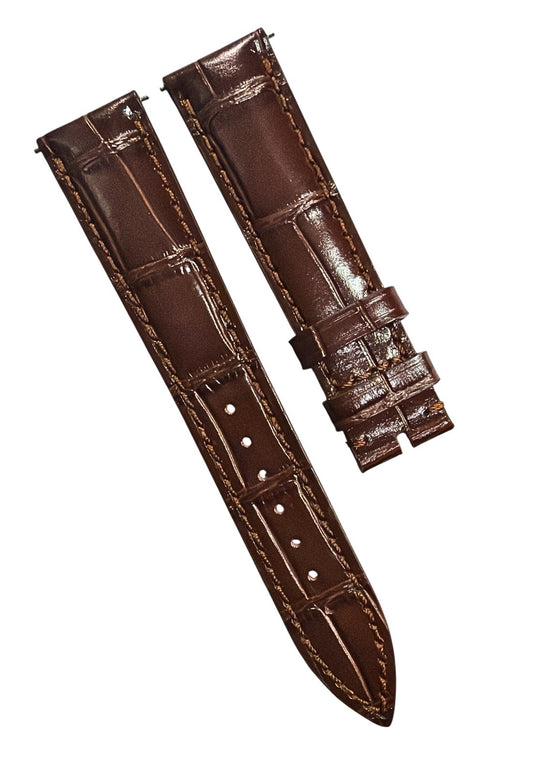 Genuine Franck Muller Watch Band 17mm x 16mm – Dark Brown