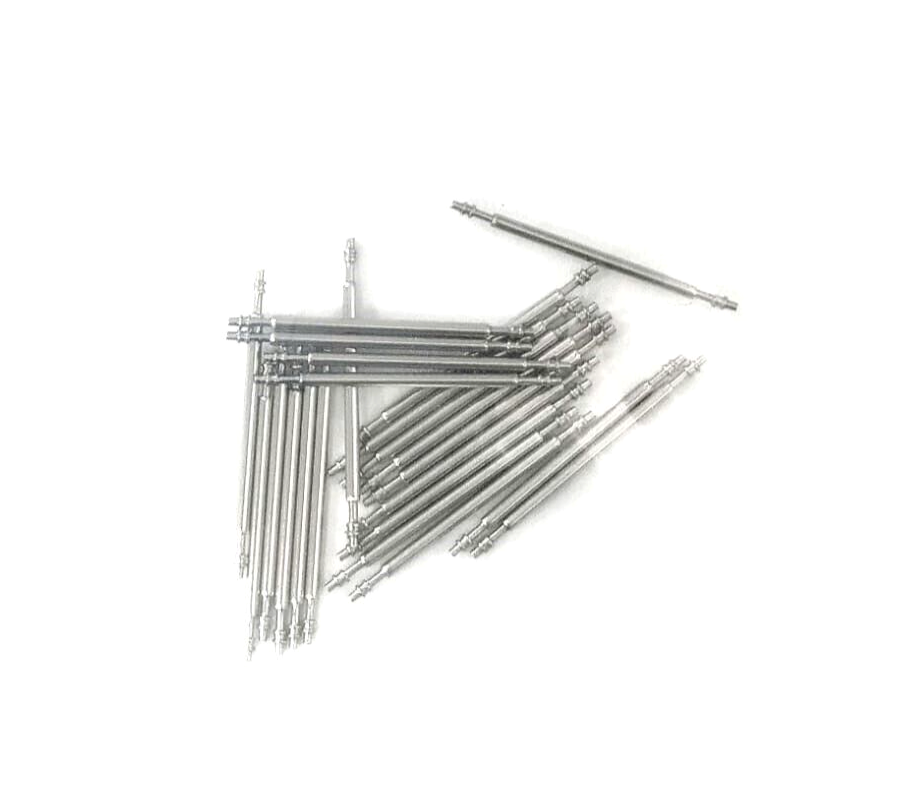 25pcs Stainless Steel Watch Band Spring Bars Strap Link Pin 18mm Thickness 1.0mm