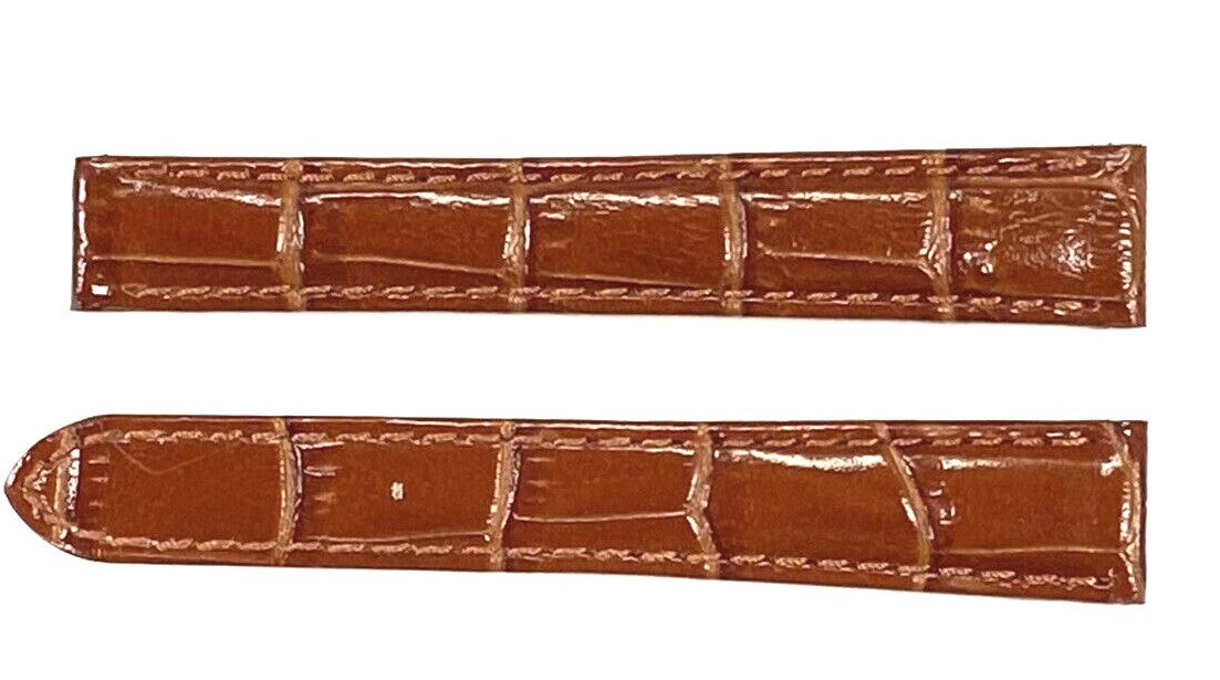 Watch Band Genuine Leather Alligator Grain fit Cartier Watch  20x18MM