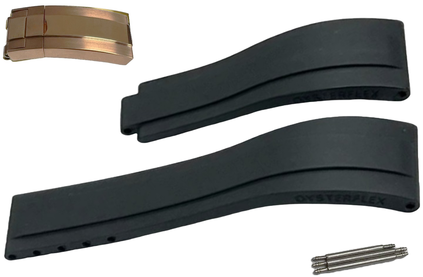 ROLEX Coffee BROWN OYSTERFLEX Watch Band 20MM Fit SUBMARINER,Rolex Deepsea& More