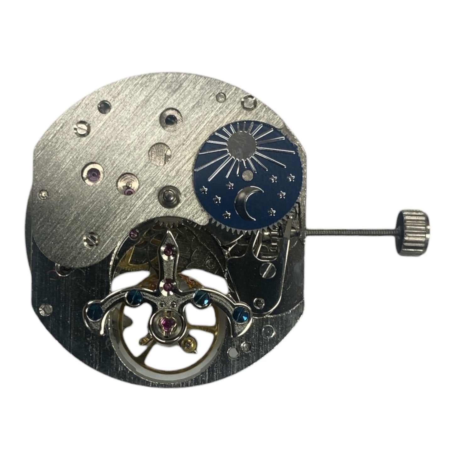 Chinese ST2502 Multi-Function Automatic Mechanical Movement 3Hands, SunMoon Dial