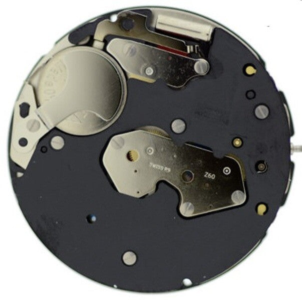 Watch Movement Ronda Chrono 3 Eye Quartz  Z60 Overall Height 6.8mm