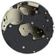 Watch Movement Ronda Chrono 3 Eye Quartz  Z60 Overall Height 6.8mm