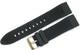 Watch Band Silicone Black 22MM Curved Ends Fit Sports  Men Watches