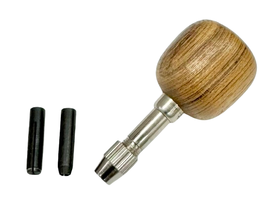 Load image into Gallery viewer, Mini Pin Vise with wooden handle Watch &amp; Jewelry Repair Tool, 3mm
