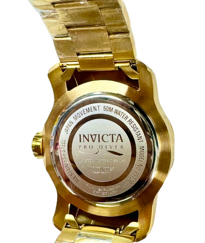 The Stainless-Steel GOLD BOLD Style Watch, INVICTA 45726