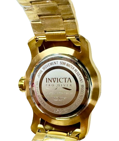 Load image into Gallery viewer, The Stainless-Steel GOLD BOLD Style Watch, INVICTA 45726
