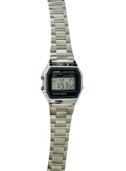 Classic Digital Watch Casio 159 A158W Universal Jewelers Watch Tools Inc