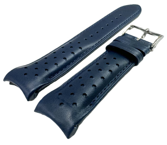 Genuine Leather Blue Color Watch Band for Citizen Watch, CA0648-09L