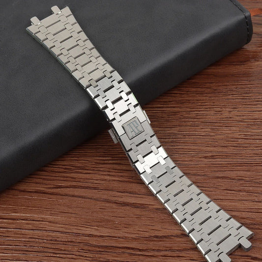 26mm Stainless Steel Watch Strap for Audemars Piguet Royal Oak – Compatible with 15400 & 15300 (39mm / 41mm Models) - Universal Jewelers & Watch Tools Inc.