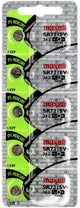 Maxell Watch Cell Batteries SR721SW/362Silver Oxide New Sealed (Pack of 5Pcs.)