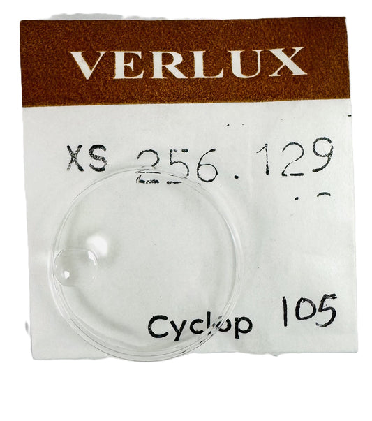 VERLUX Acrylic/Plastics Crystal with CYCLOP 105 for ROLEX Watches, 25.6mm in diameter - Universal Jewelers & Watch Tools Inc.