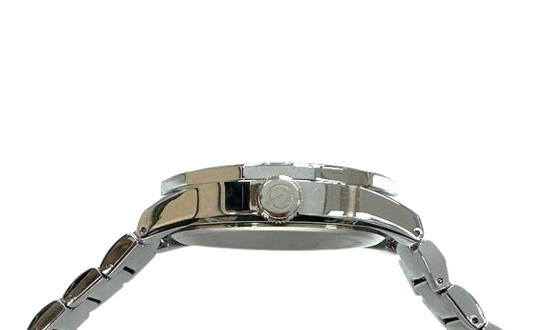 Elgin Men's Silver Watch & Matching Bracelet Set – Gold Markers | FG180016SST